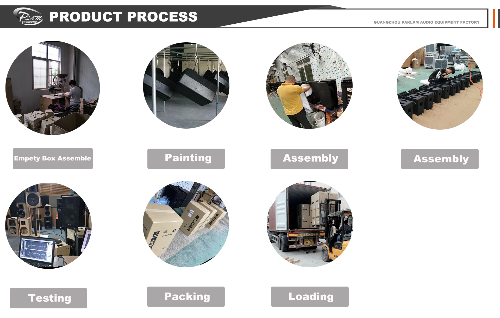 Speaker product process